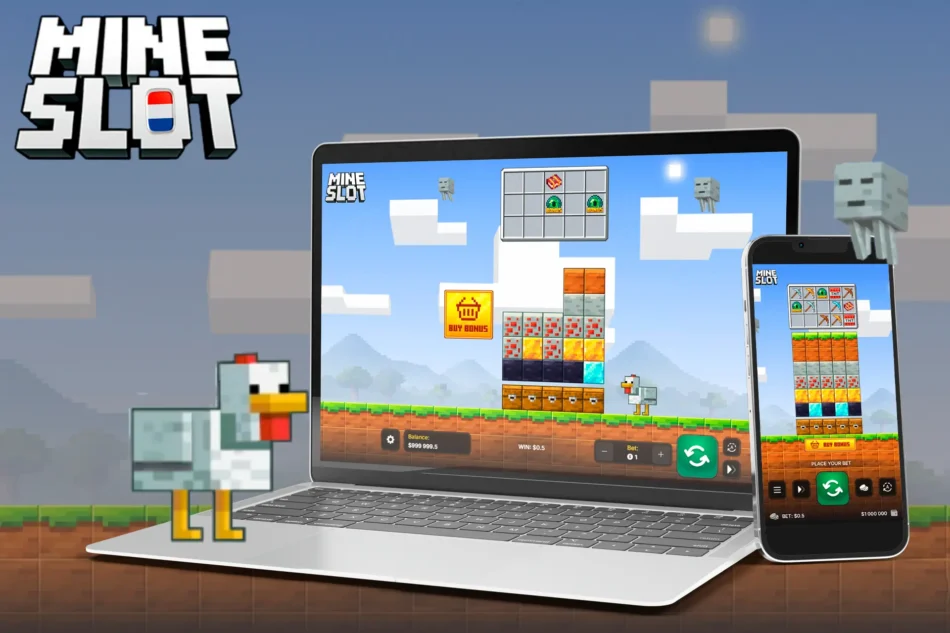 Bekijk het nieuwe spel "Mine Slot" van InOut Games.